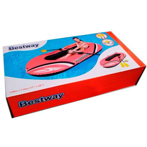 Bote Inflable Balsa Hydro-force196x115cm C/inflador Bestway 2