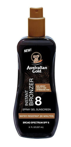 Australian Gold SPF 8 Spray Gel with Gift - Limited Offer 0