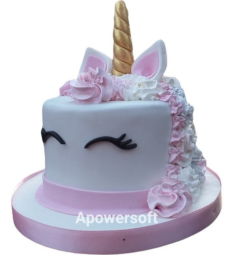 Pasteleria Prut Torta Unicornio + 6 Cupcakes + 6 Cookies 0