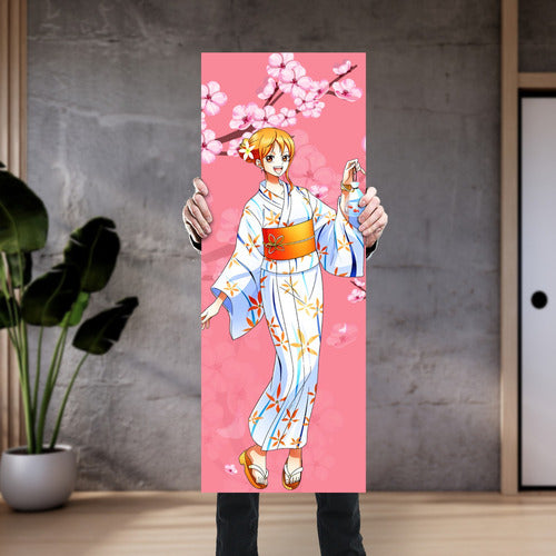 Animeras Large Canvas 30x80 Cm One Piece Nami Sakuras 0