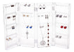 Choice Fun Foldable 4-Panel Jewelry Screen Hanger Organizer Earrings Necklace Chains Display Stands 1