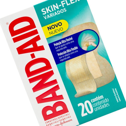 Johnson Band-Aid Skin Flex Kit x6 Assorted Bandages 5
