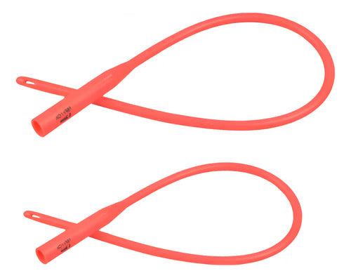 Well Lead Nelaton Red Rubber Catheter 14fr Sterile - Unit 0