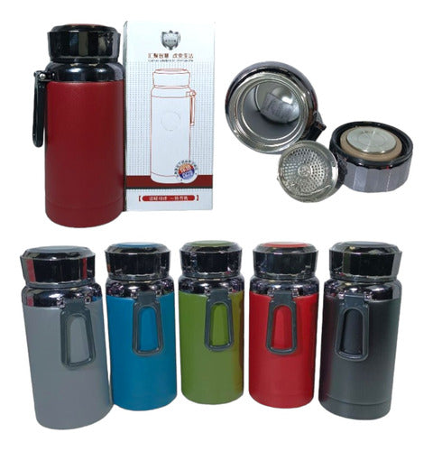 Tekno SC Thermos Bottle with Filter - 600 Ml Sports Camping 0