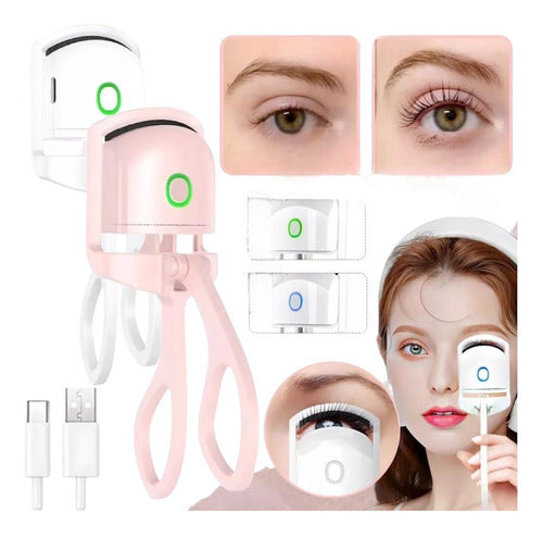 Beautifull Regalos Portable Rechargeable Electric Eyelash Curler 0