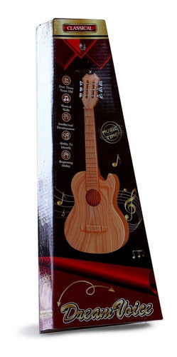 Kids 5-String 30cm Wooden Toy Guitar for Boys and Girls 1