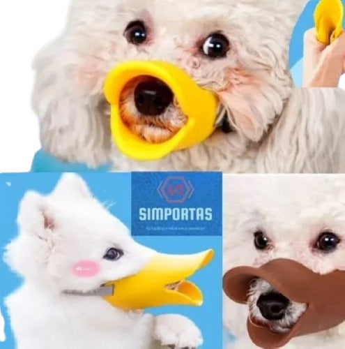 Flexible Silicone Duck Type Dog Muzzle - Once 1