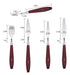 Ruby.Q 5-Piece Stainless Steel Palette Knife Set 2