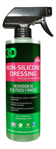 3D Non Silicone 500 ML Revividor De Plásticos Rmr Car 0