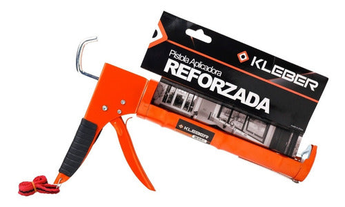 Pistola Aplicadora De Silicona Kleber Modelo Reforzada 0