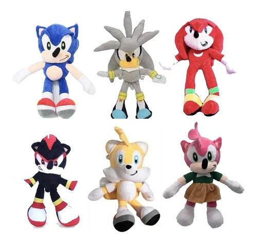 Sonic Plush 29cm - Shadow, Silver, Tails, Knuckles 11