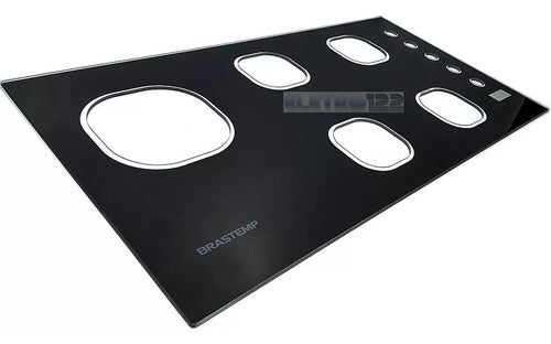 Mesa De Vidro Cooktop Brastemp Bdt85 Bdt85ae Original 1