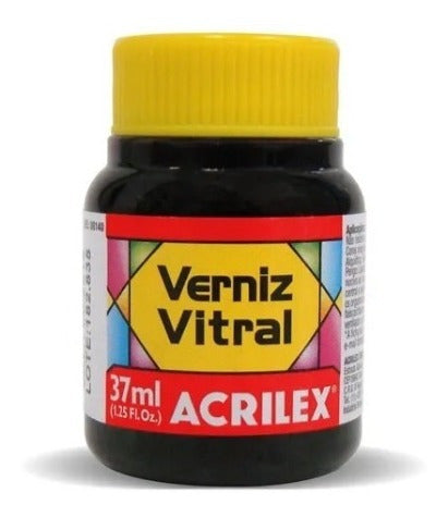 Acrilex Glass Varnish 37 Ml All Colors 12