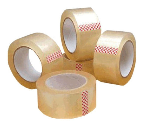 Aries Transparent Adhesive Tape 18 X 30 Mts Pack of 10 Units 0