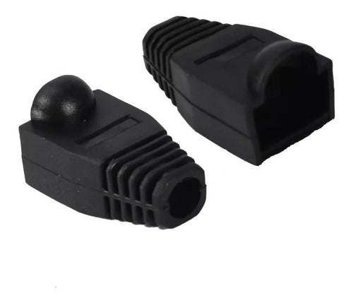 Pack of 25 RJ45 Plug Caps in Various Colors - Special Offer 0