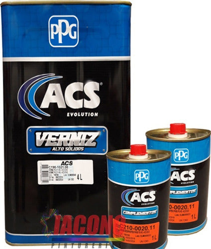 PPG Iacono 2K High Solids Clearcoat Kit 6L - C190-1021 0