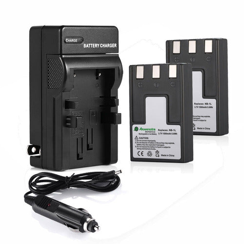 Canon 2 Nb - 1L Nb-1LH Battery + Charger for Elph S100 S110 0