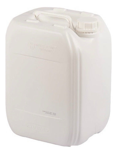 Atma Rectangular 20 Liters Stackable White New Lid 0