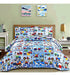 Smuge 3-Piece Kids Construction Bedding Set, Twin (86 x 68 inches) 0