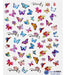 Self-Adhesive Nail Stickers - Butterflies - Nail Art 81