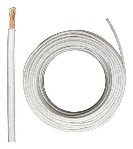 GSA Cable Alta Temperatura 1x4,0 Mm Fibra Vidrio Rollo 10 Metros 0