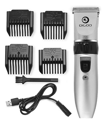 Digoo Bb-t1 Eléctrico Animal Mascota Perro Gato Pelo Trimmer 2