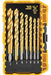 DeWalt Titanium Drill Bit Set, Pilot Point, 21 Pieces 2