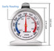 Pecula Oven Thermometer 50-300 °C Stainless Steel Kitchen 1