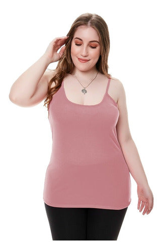 Sleeveless Modal Lycra Tank Top XL-XXXL Various Colors 49