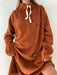 Maxi Teddy Sheepskin Double-Sided Plush Pajama Hoodie 5
