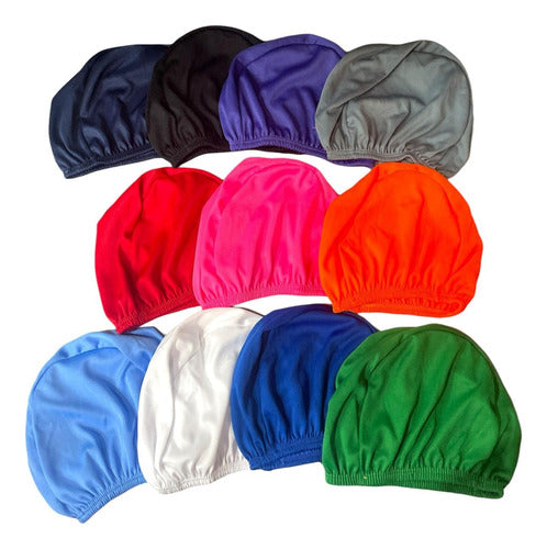 Pack of 10 Tourmalhyn Swim Caps Fabric X 10 Units 0