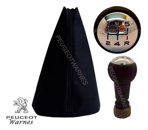 Gear Shift Knob and Synthetic Shifter Boot Citroen C3 2017 0