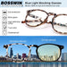 Bosswin Gafas De Bloqueo De Luz Azul Para Mujeres/hombres, P 4