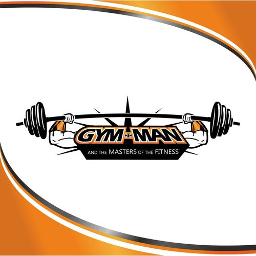 GYM MAN 1 Mancuerna Tope Cruda + 10k Disco Fundicion Premium 30mm 5