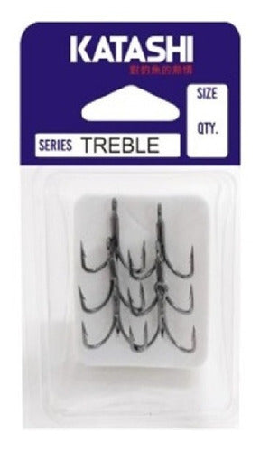 Katashi Treble Hook N 4 - 6 Units 0