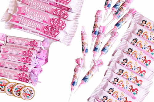 Candy Bar Golosinas Personalizadas Para 10 Chicos 0