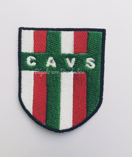 Dígalo con Bordados Velez Sarsfield Retro Embroidered Patch 7 Cm Football 0