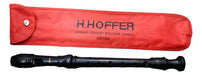 H Hoffer HR10G Soprano Recorder with Case 0