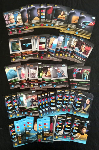 Cards Tarjetas Figuritas Star Trek , Lote De 73 0