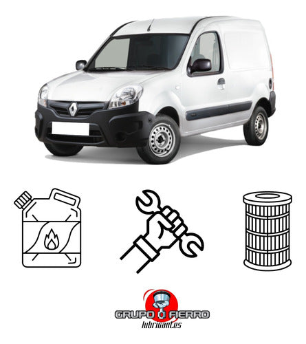 Renault Change Oil Elf 900 and Filter for Kangoo 0