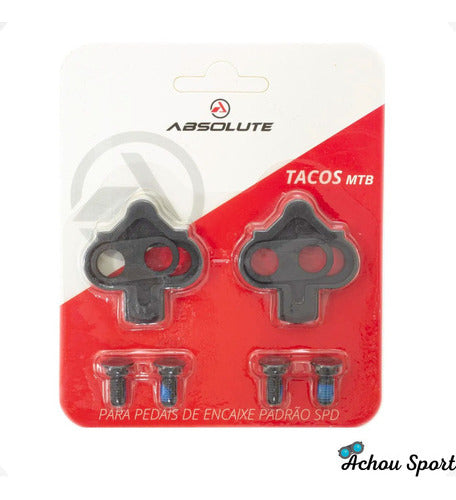 Taquinho Tacos Pedal Clip Mtb Bicicleta Sapatilha 51 Spd Par 2