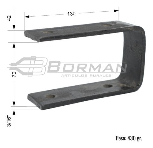 BORMAN SRL Grampa P/ Tranquera N°6 E 3