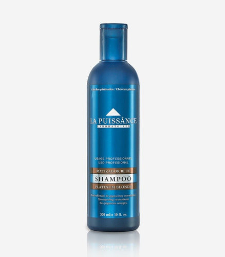 La Puissance Shampoo Matizador Blue 300 Ml X 3 Unidades 1