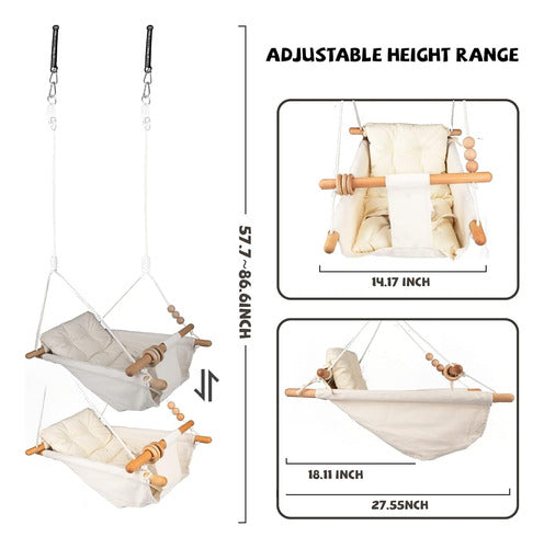 Tislly Baby Swing for Indoor and Outdoor Use 3