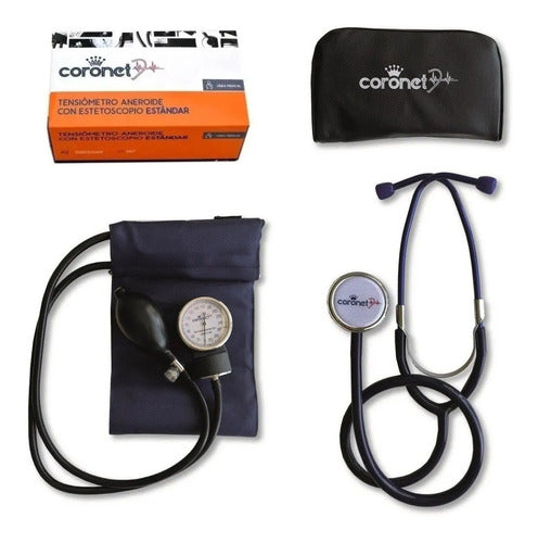 Contec Adult Nursing Kit Set with Oximeter, Blood Pressure Monitor, and Stethoscope 2