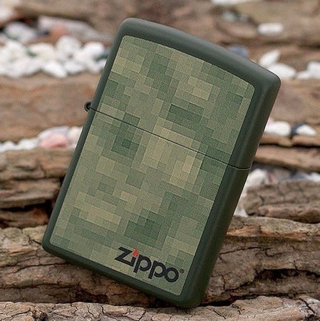 Zippo Original Unfocus Lighter Model 28036 Warranty 2