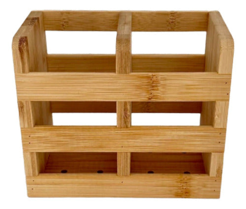 Generic Bamboo Small Organizer 0