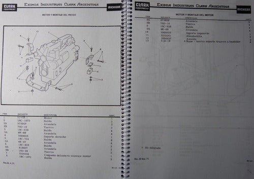 Michigan 55R Front Loader Spare Parts Manual Catalog 4