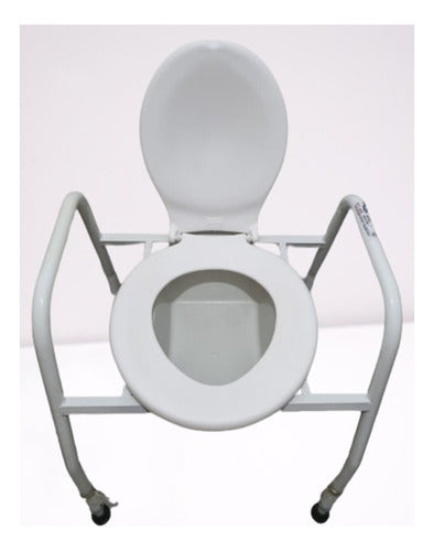 Apodi Adjustable Aluminum Toilet Lift Chair with Reservoir 0