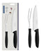 Tramontina Set Asado 2 Pz Cuchillo Chef Tenedor Trinchante 0